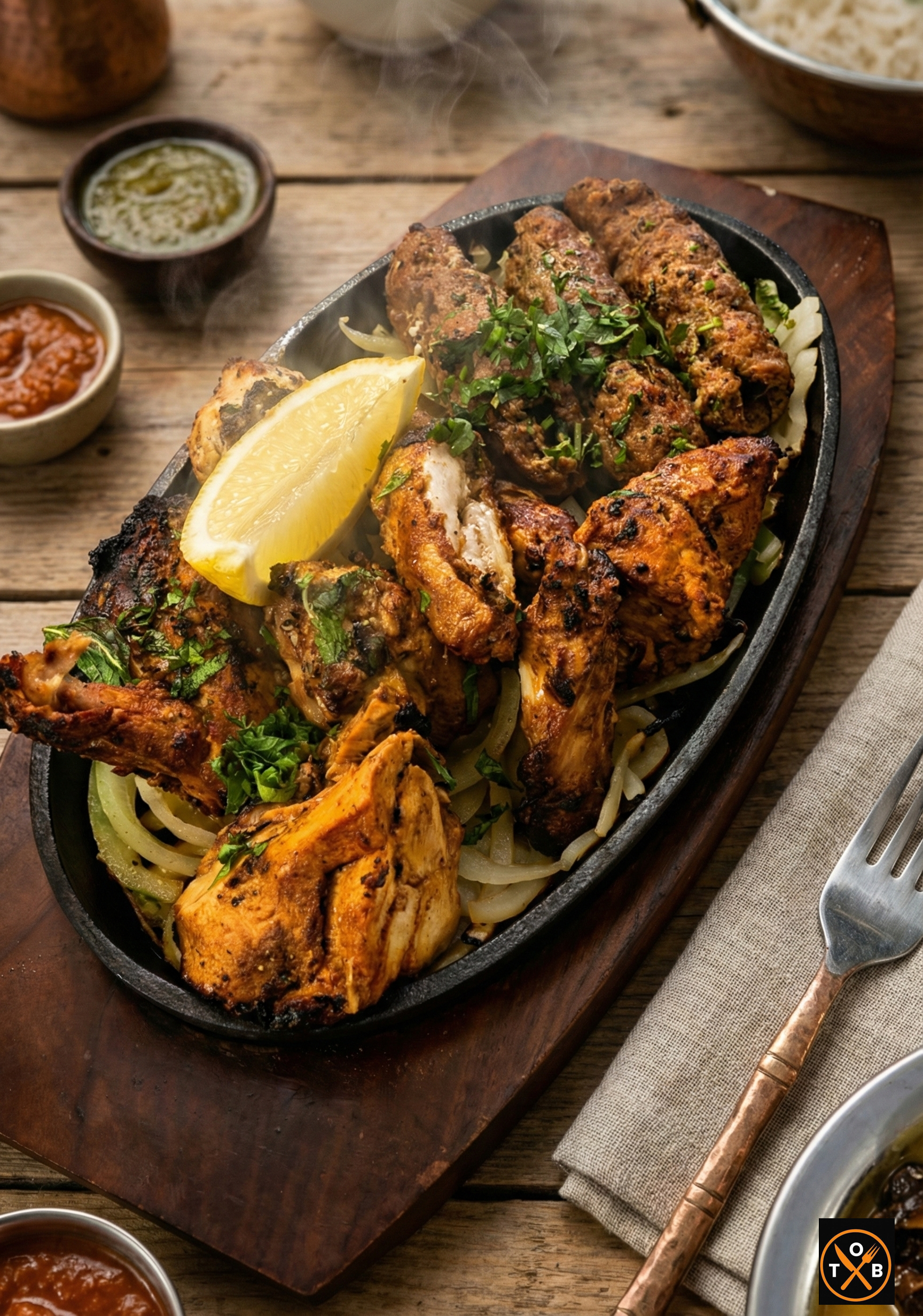 Sizzling Mixed Grill Platter